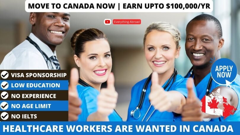 HealthCare Assistant Jobs In Canada For Foreigners With Visa Sponsorship – Apply Now