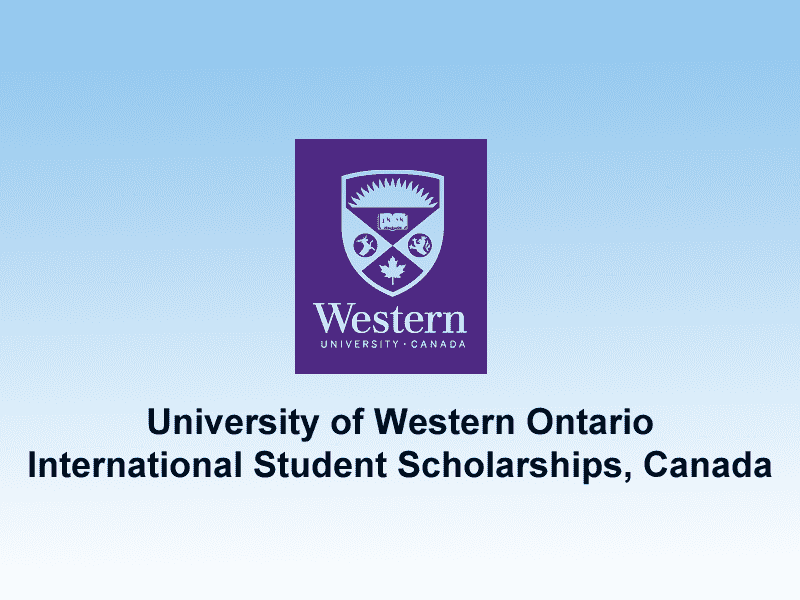 Western University Scholarship In Canada For International Student